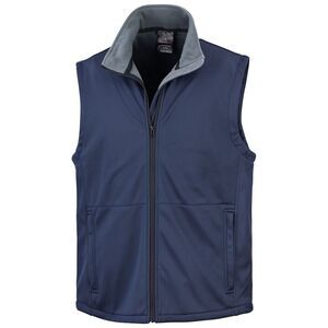 Result Core Unisex Adult Softshell Body Warmer / Navy
